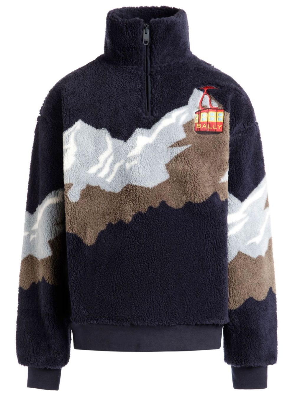 Bally Winter Capsule fleece - Blue