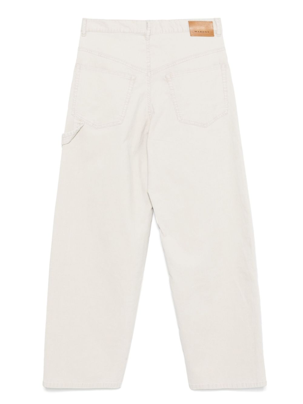 MARANT Lorson trousers - Beige