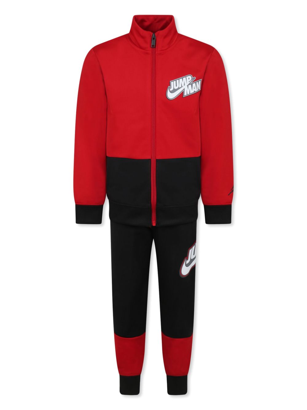 Jordan Kids appliqué tracksuit set - Red