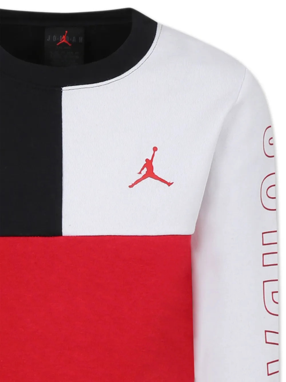 Shop Jordan Printed Tracksuit Set In Black