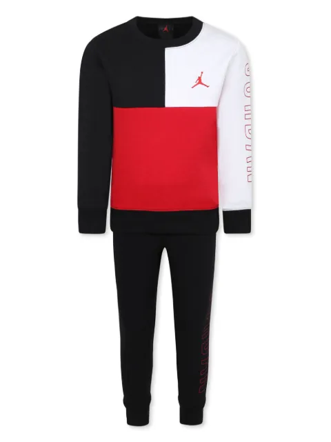 Jordan Kids printed tracksuit set