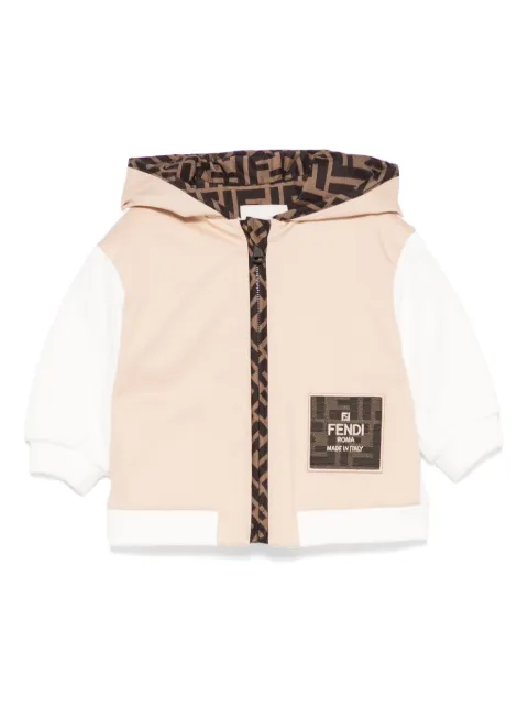 Fendi Kids جاكيت بشارة شعار الماركة