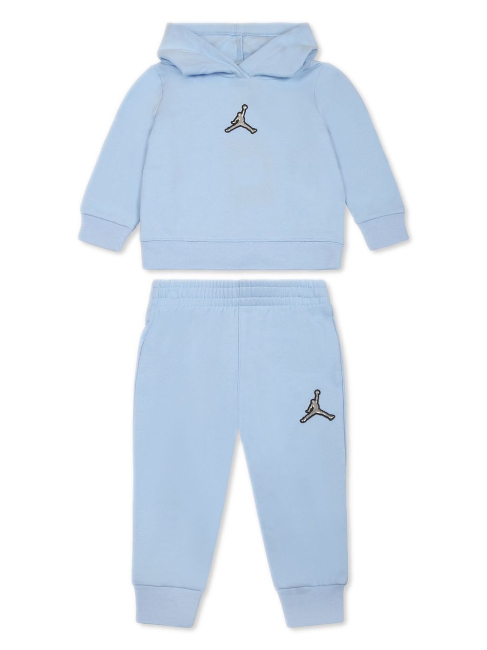 Jordan Kids appliqué tracksuit set - Blue