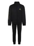 Jordan Kids printed tracksuit set - Black