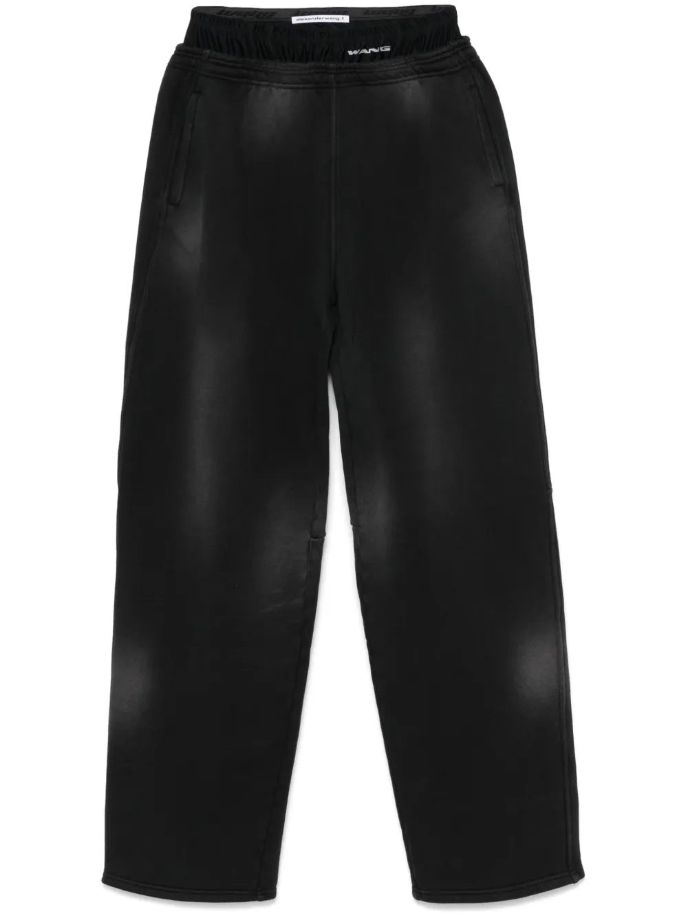 Alexander Wang Trainingsbroek met fietsshorts Zwart