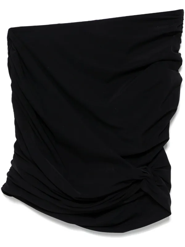 ミニスカート MAGDA BUTRYM Magda Butrym Viscose Mini Skirt (150923 BLACK) Magda Butrym Viscose Mini Skirt 150923-BLACK | IlDuomo