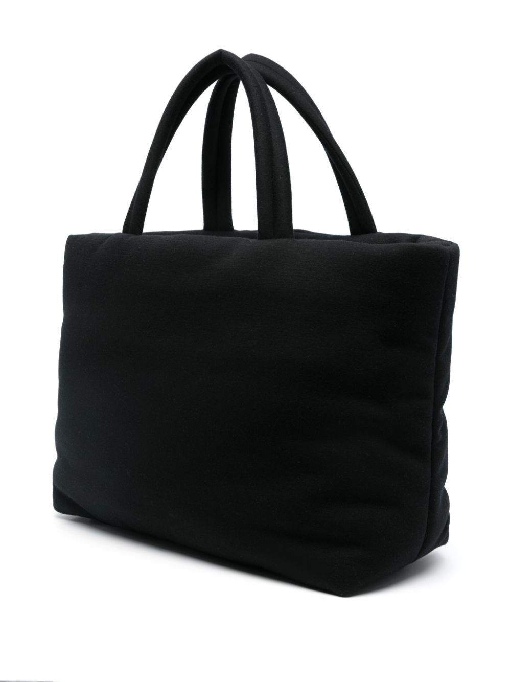 Saint Laurent jersey tote bag - Zwart