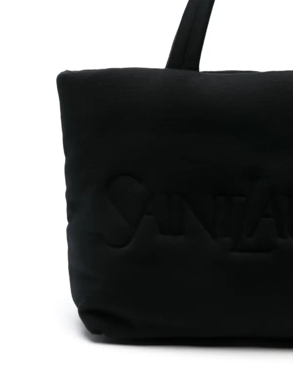 SAINT LAURENT ブラックハンドバッグ Saint Laurent ジャージー ハンドバッグ | ブラック | FARFETCH JP