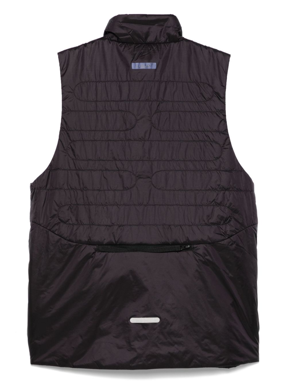 Ea7 Emporio Armani logo-print gilet - Zwart