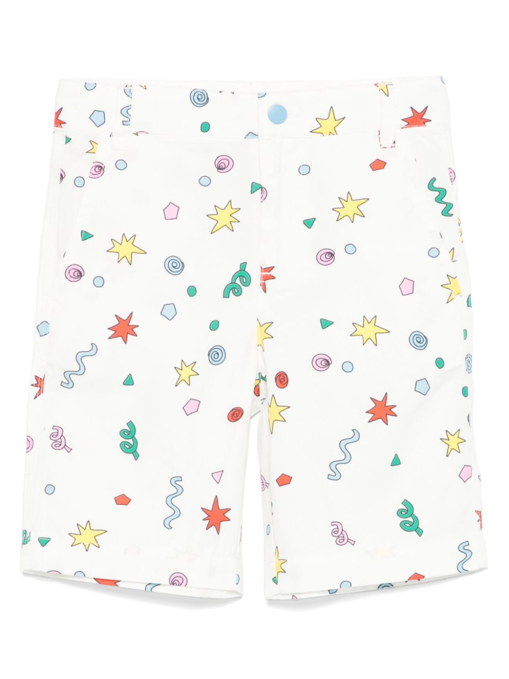 Stella McCartney Kids Shorts met print Wit