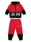 Jordan Kids printed tracksuit set - Red