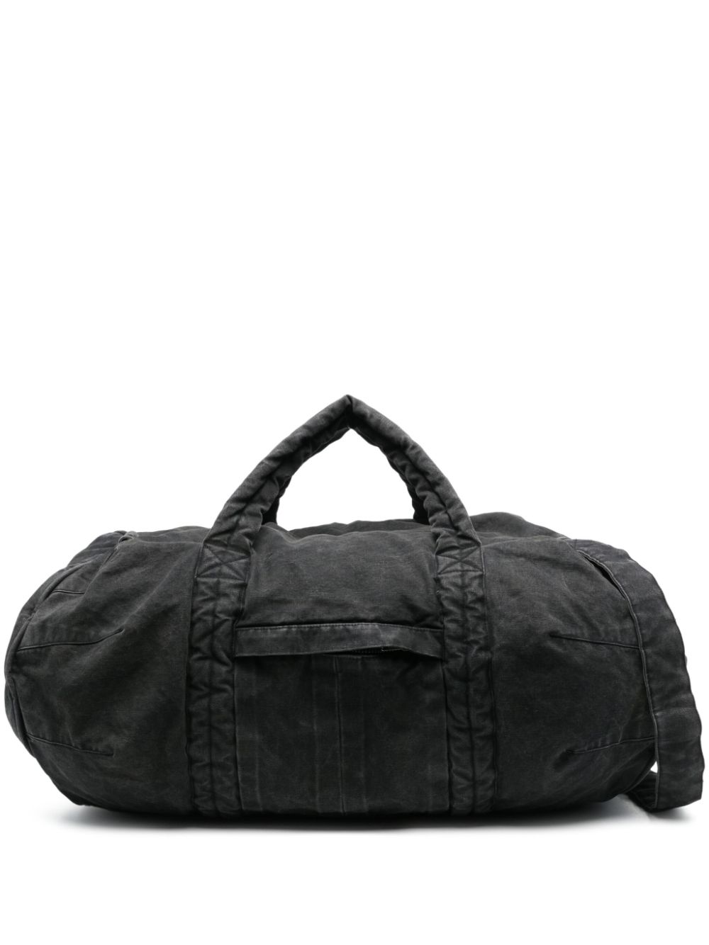 washed duffle bag