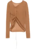 Cecilie Bahnsen Ussi sweater - Brown