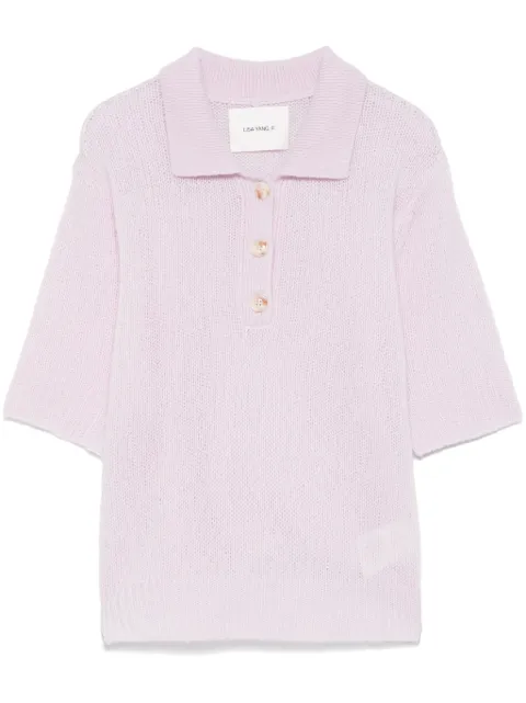 Lisa Yang playera tipo polo Masy