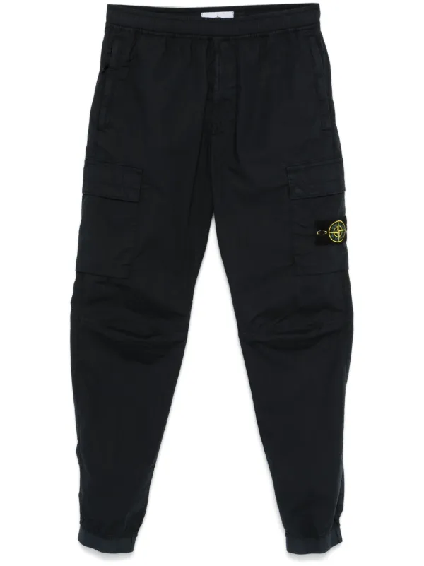 Stone Island Cargo Track Pants Blue FARFETCH UK