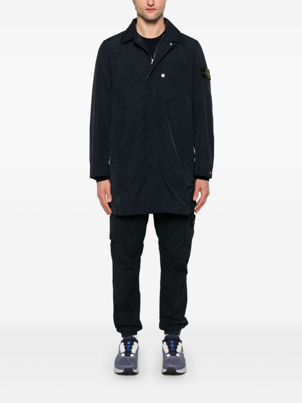 Stone Island cargo track pants - Blauw