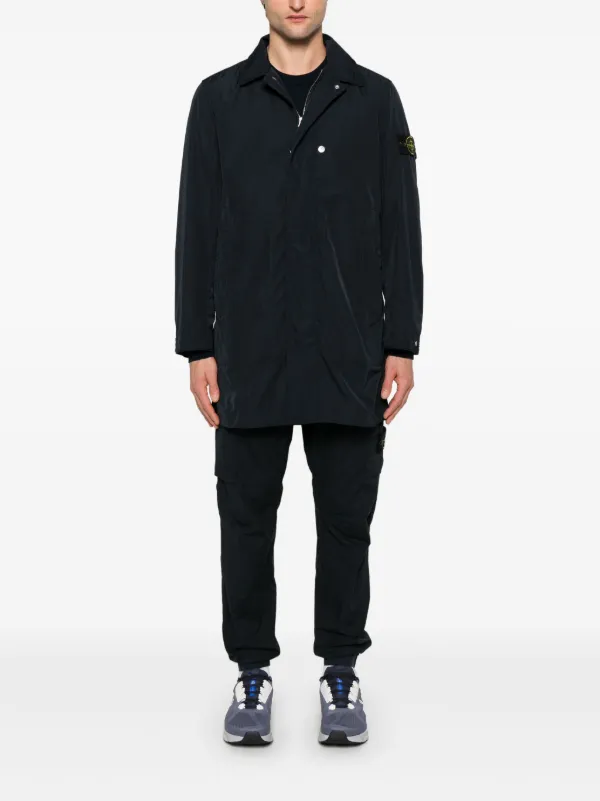 Stone Island Cotton Sweater | Blue | FARFETCH