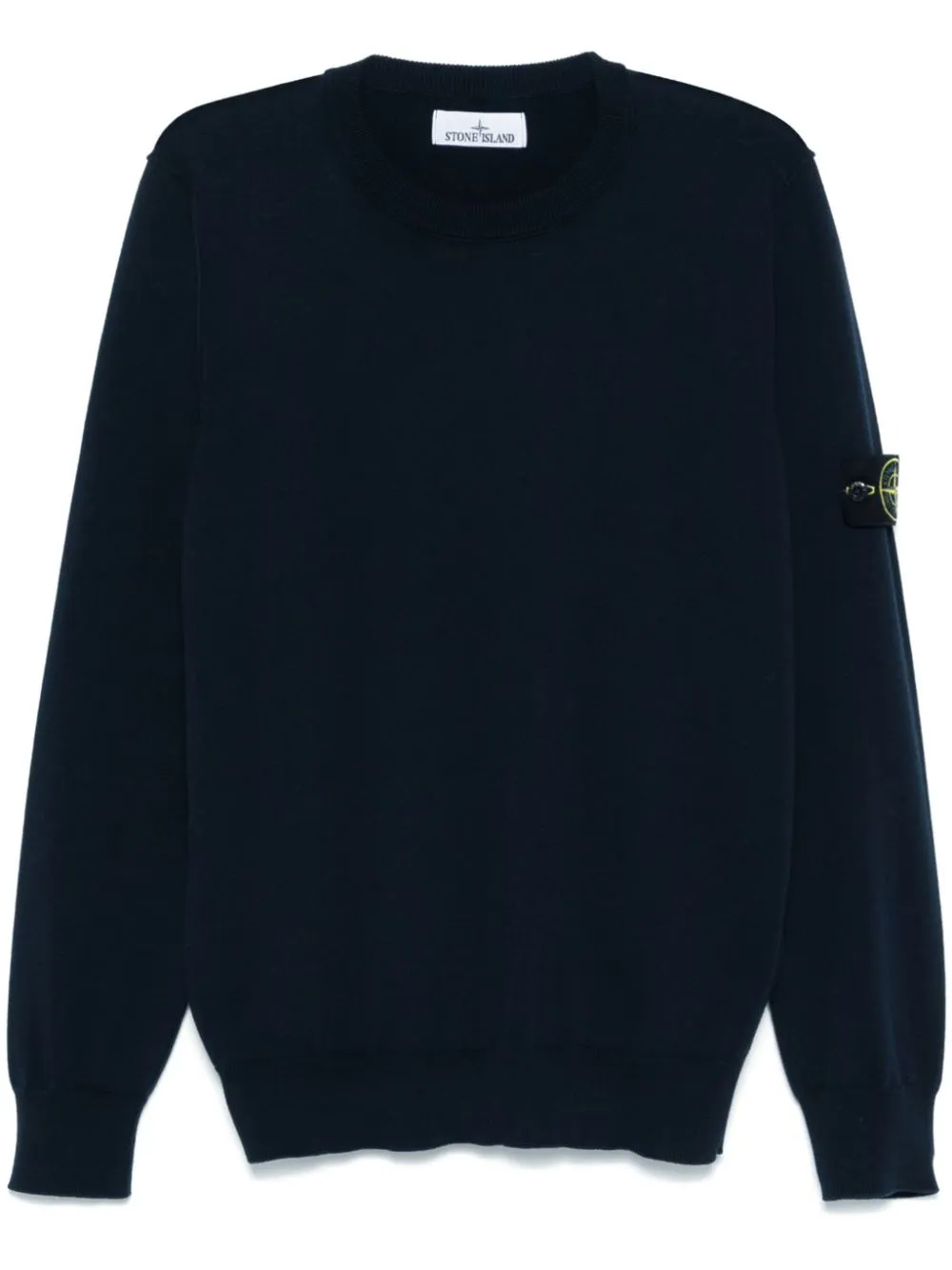 Shop Stone Island Cotton Sweater In Blue