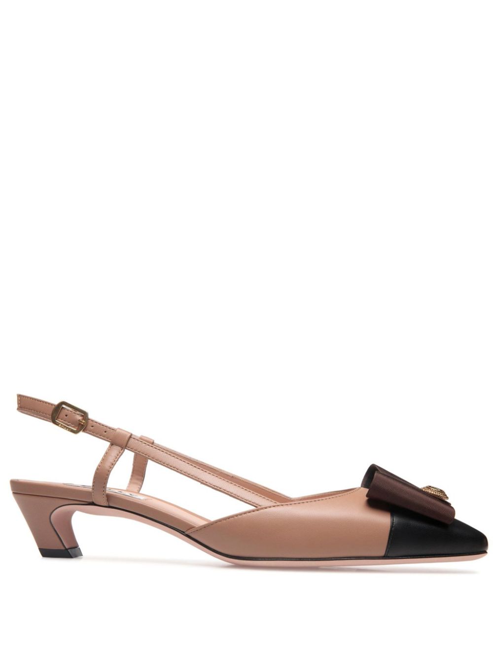 Bally 35mm B-Bow pumps - Neutrals