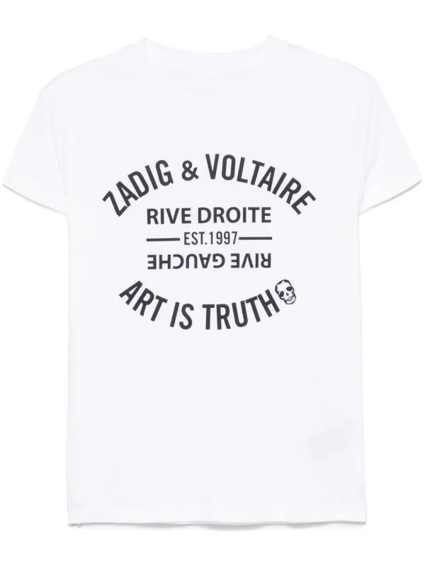 【関税 送料無料】ZADIG&VOLTAIRE シグネチャー Ｔシャツ Zadig & Voltaire T-shirts for Women | Online Sale up to 74