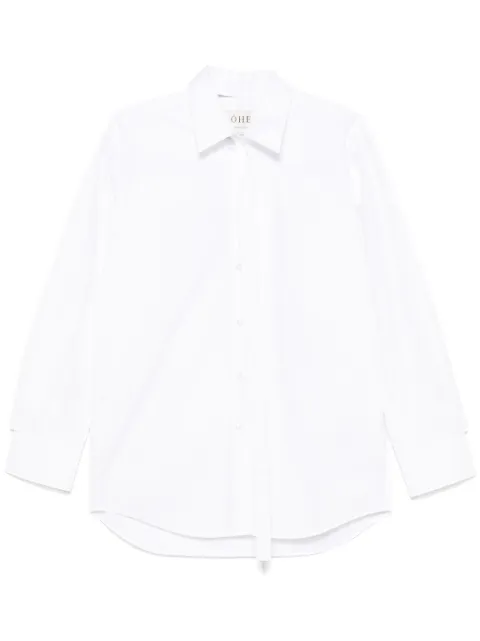 Róhe camisa con diseño deconstruido