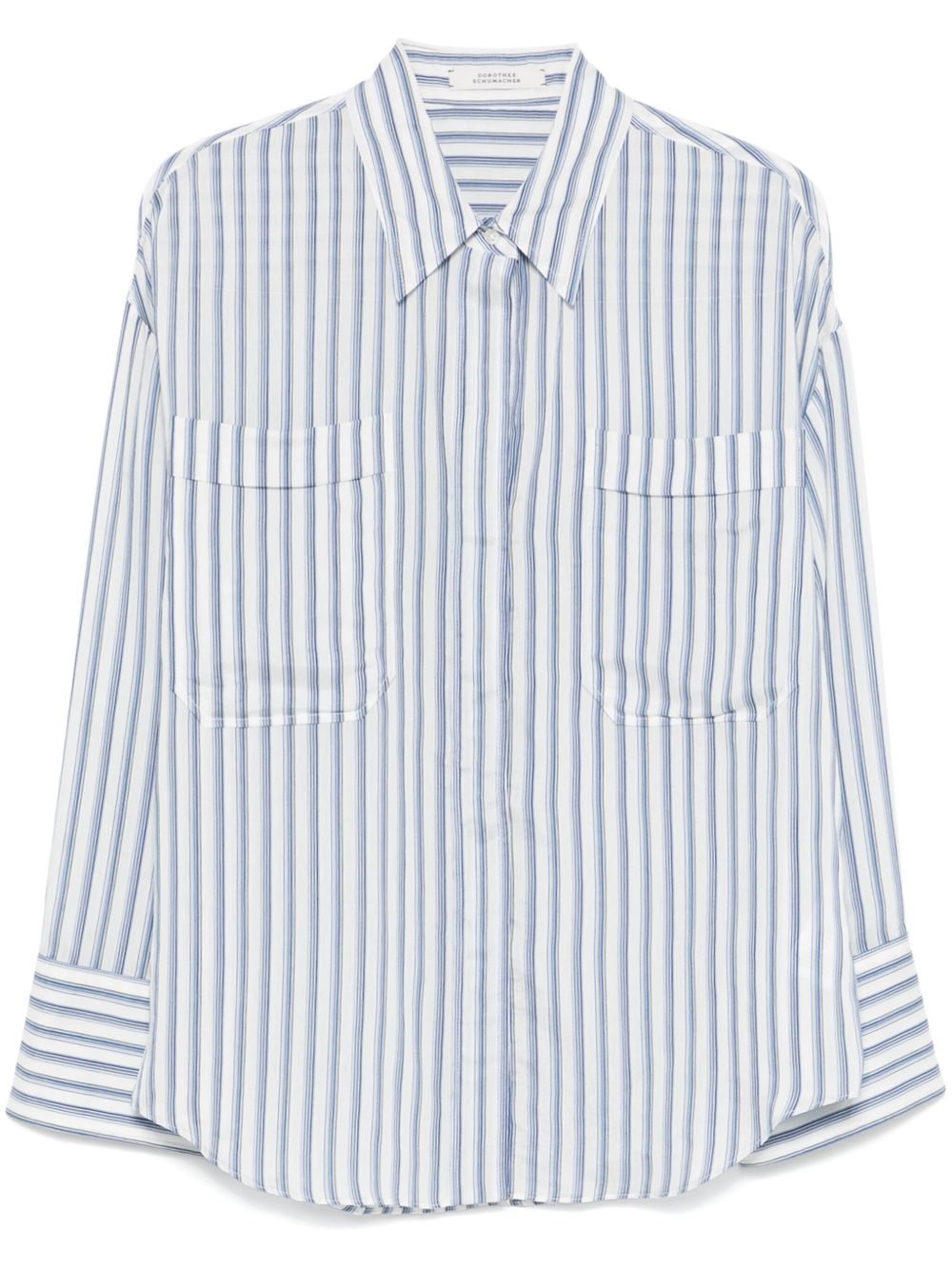 Dorothee Schumacher Cool Stripe blouse Wit