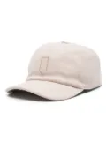 Canali logo-embroidered baseball cap - Brown