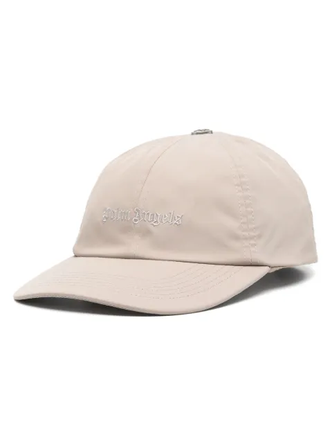 Palm Angels logo-embroidered cap