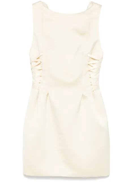 Elisabetta Franchi vestido corto con cuello barco