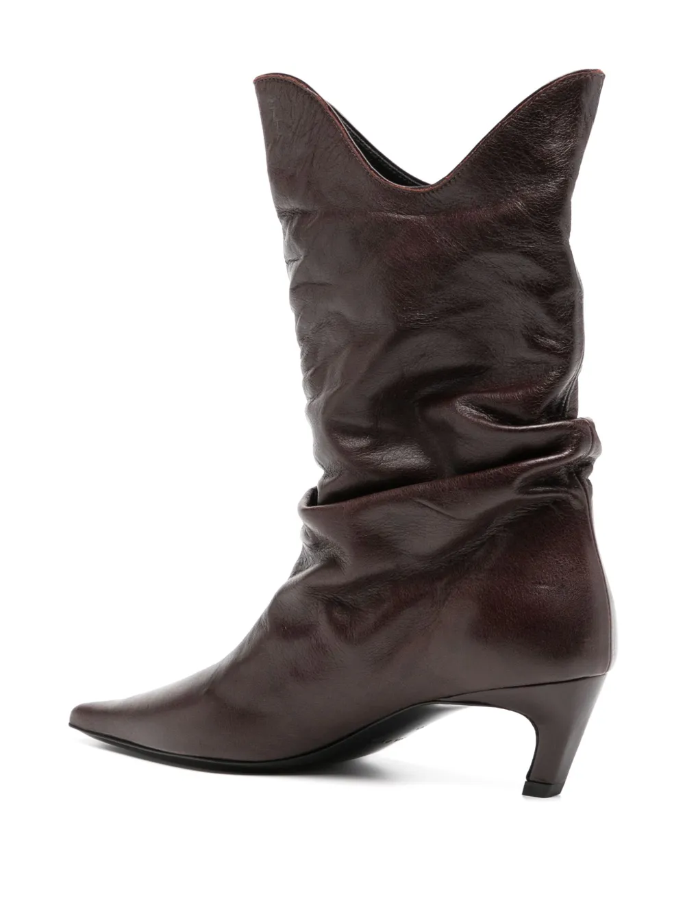 Rejina Pyo 60 mm Slouchy laarzen Bruin
