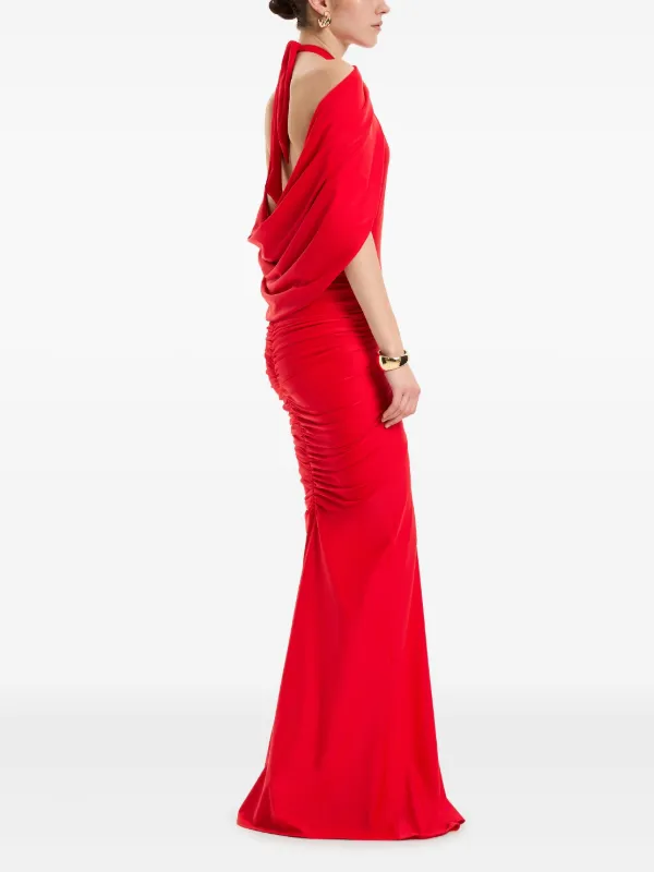 green emerald velvet dress Ciara Dress S