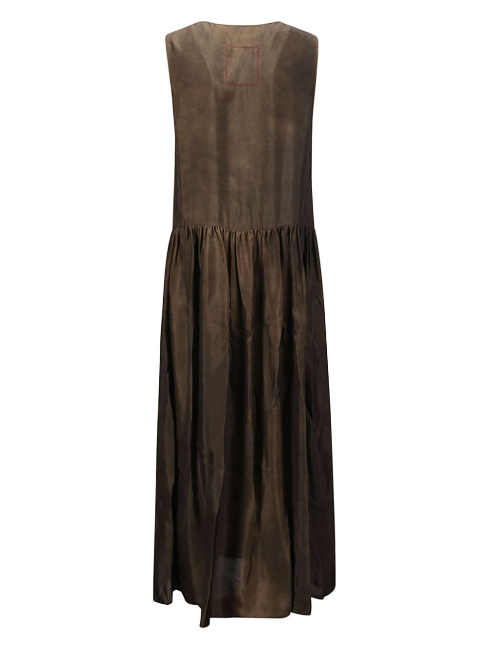 Uma Wang Ardal midi dress - Bruin