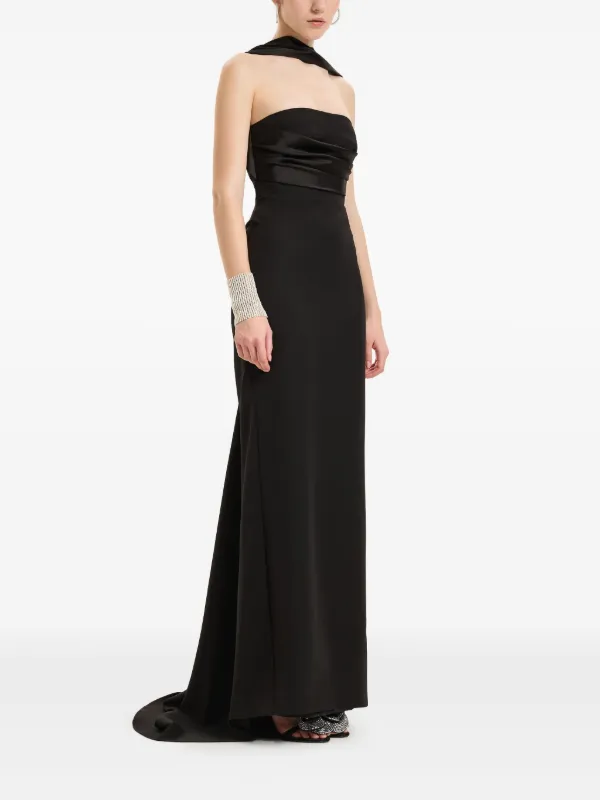 green emerald velvet dress The Atelier