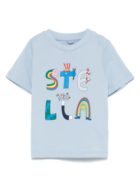 Stella McCartney Kids logo-print T-shirt
