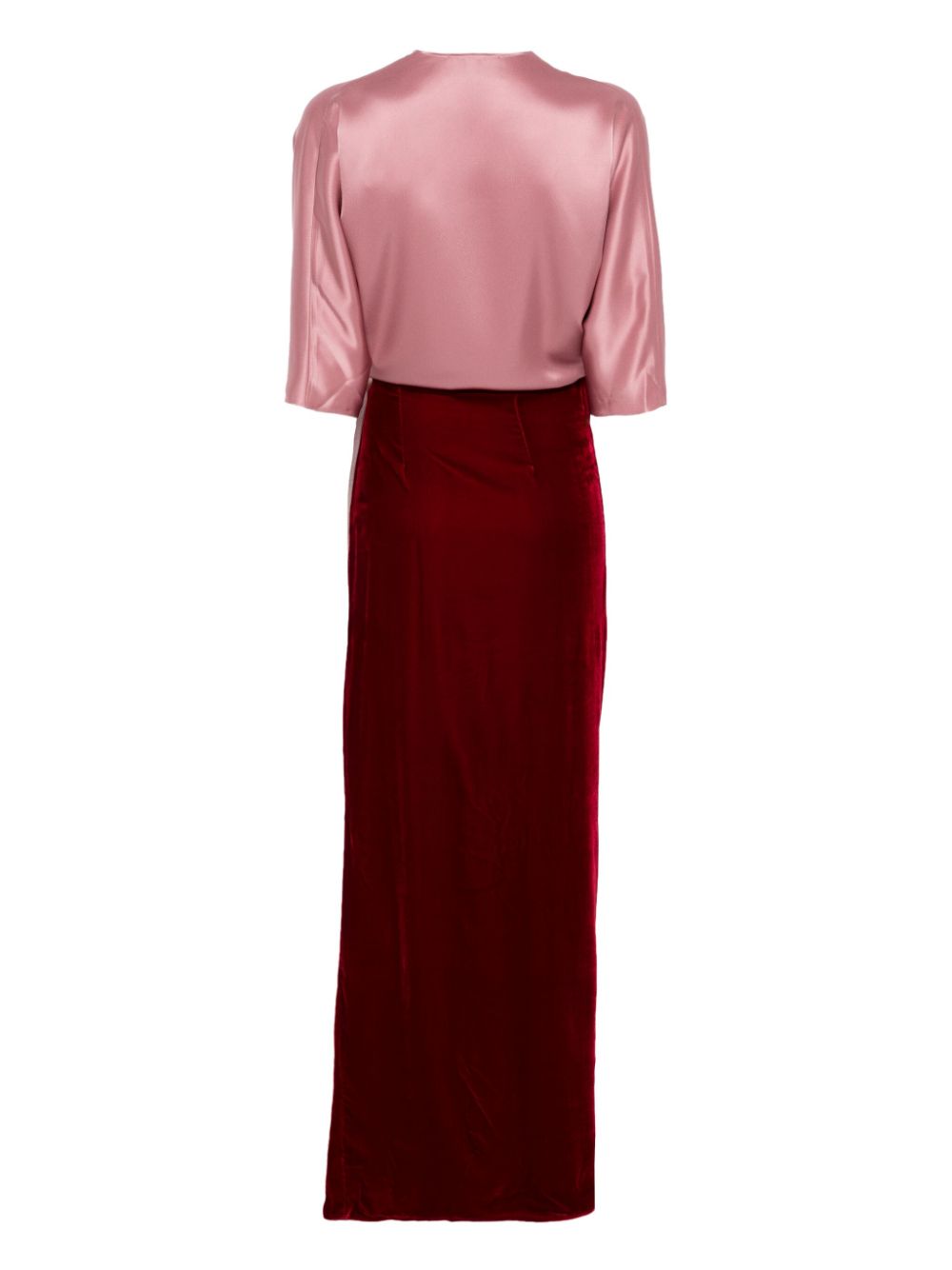 V:PM ATELIER Carrie maxi dress - Roze