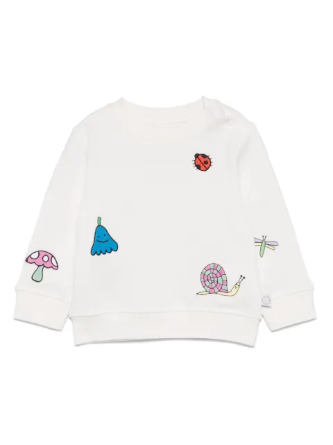 Stella McCartney Kids embroidered-motif sweatshirt
