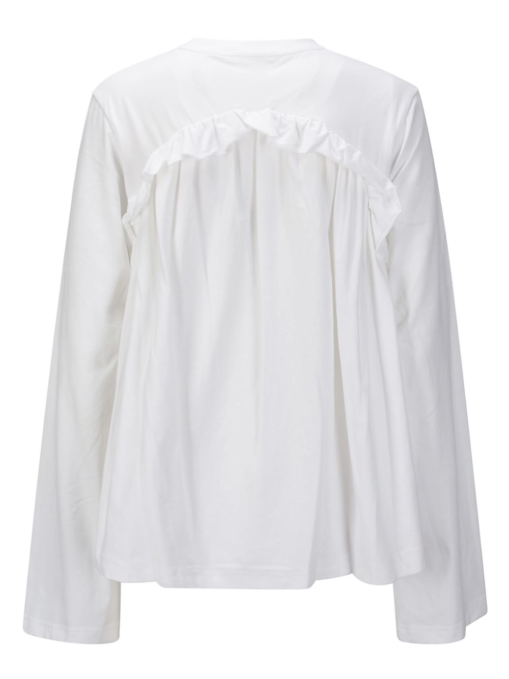 Cecilie Bahnsen Alva jersey T-shirt - Wit