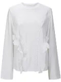 Cecilie Bahnsen Alva jersey T-shirt - White