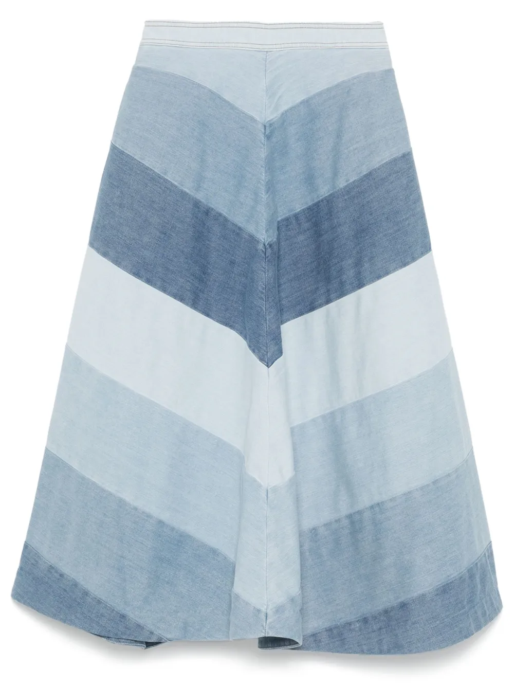 ZIMMERMANN Tallow midi-rok Blauw