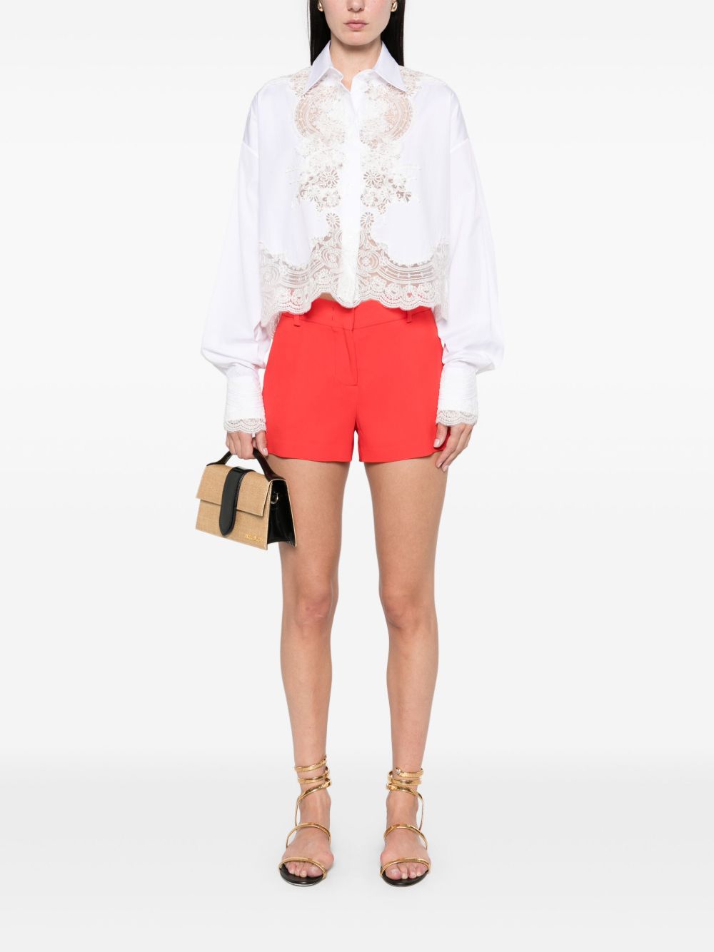 Ermanno Scervino Blouse met lange mouwen - Wit