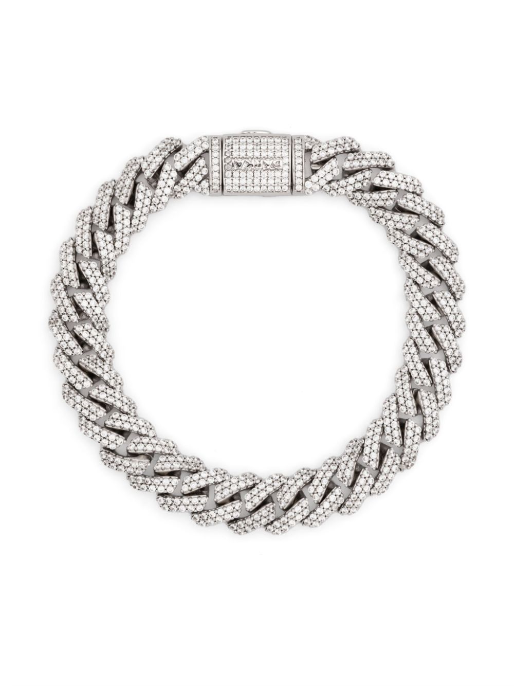 mini prong pavé bracelet