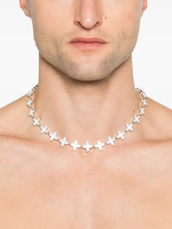 DARKAI Clover Necklace | Silver | FARFETCH CA