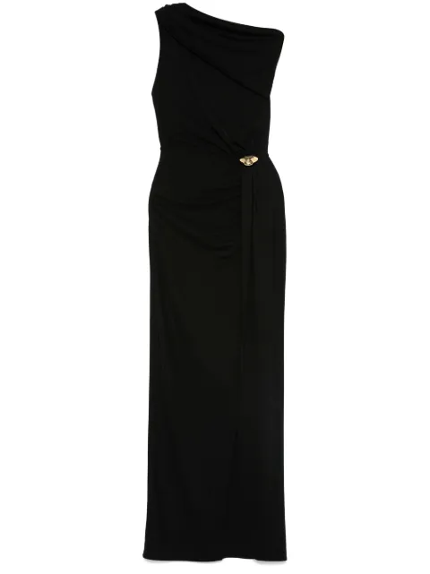 Elisabetta Franchi Asymmetrisches Jersey-Maxikleid