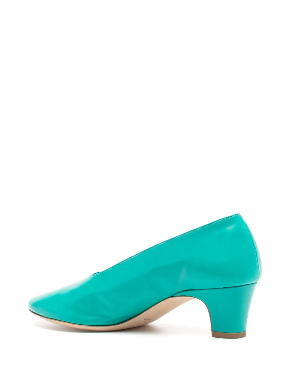 Rejina Pyo 50 mm zachte pumps Groen