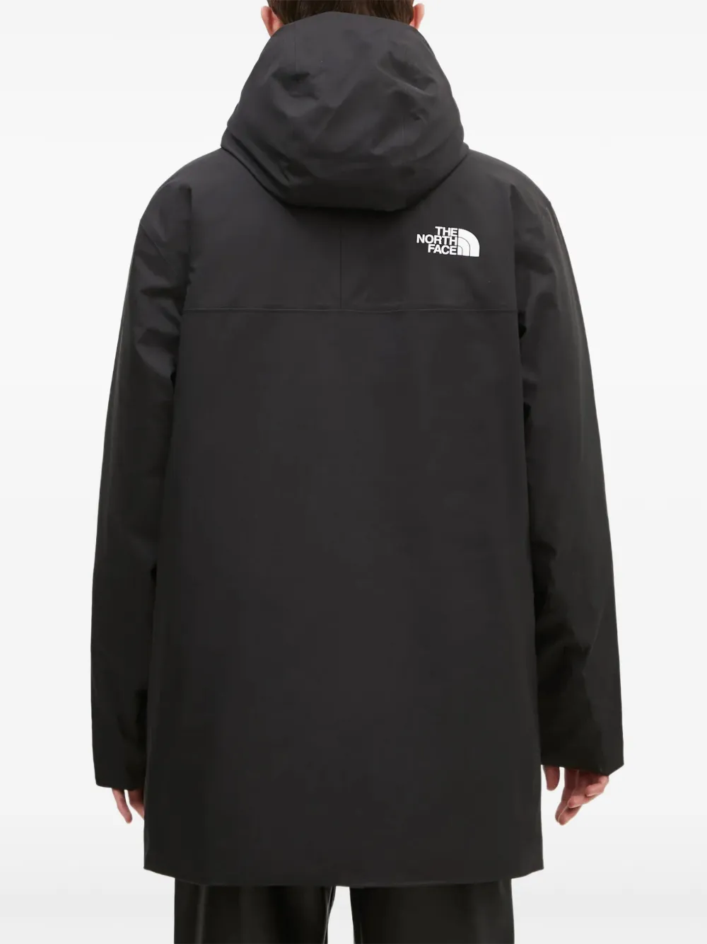 The North Face Jack met capuchon en rits Zwart