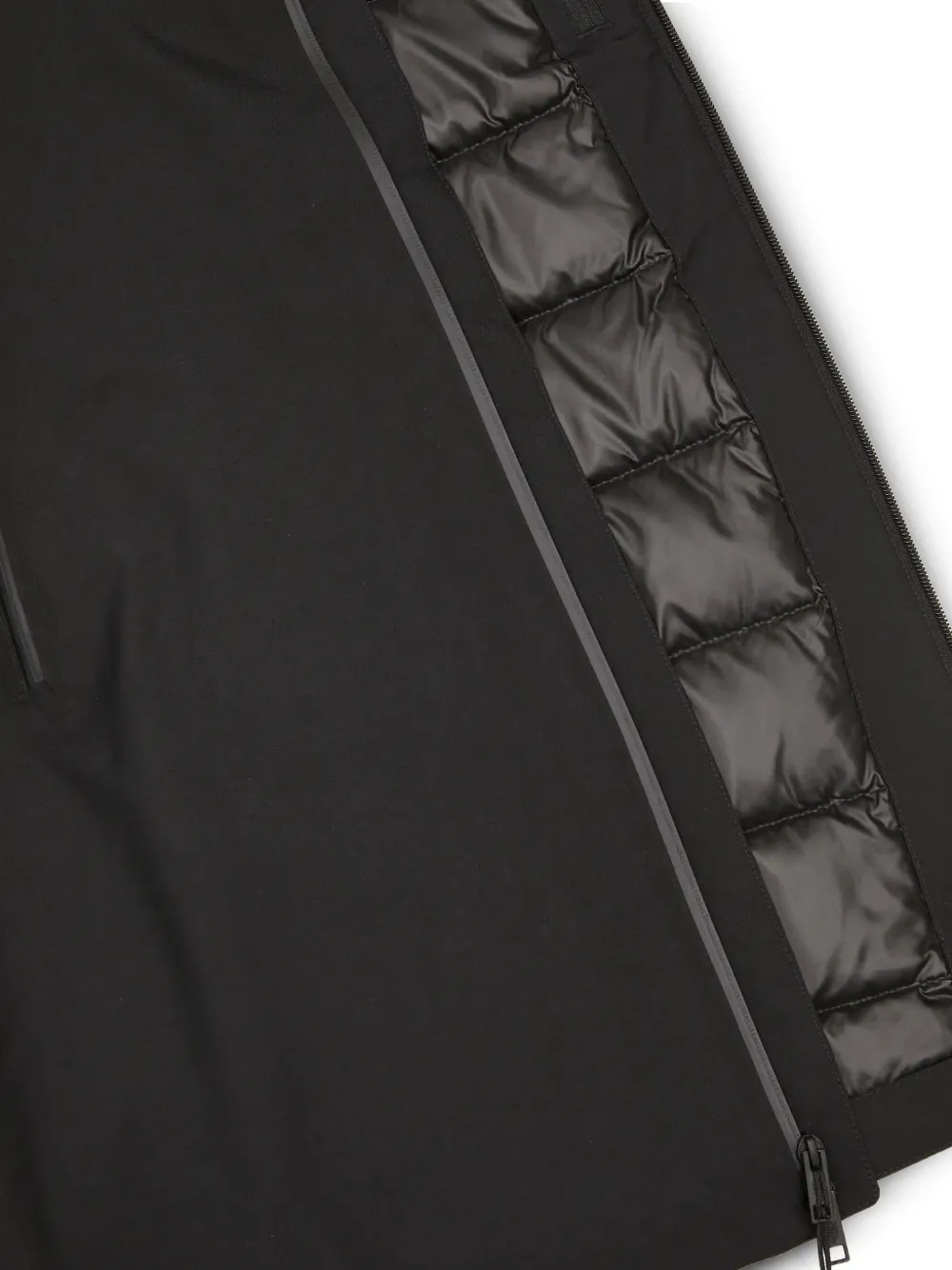 The North Face Jack met capuchon en rits Zwart