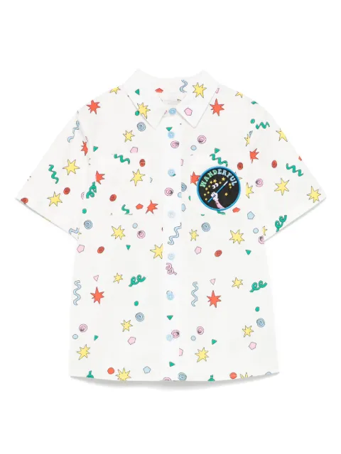 Stella McCartney Kids camisa con estampado gráfico