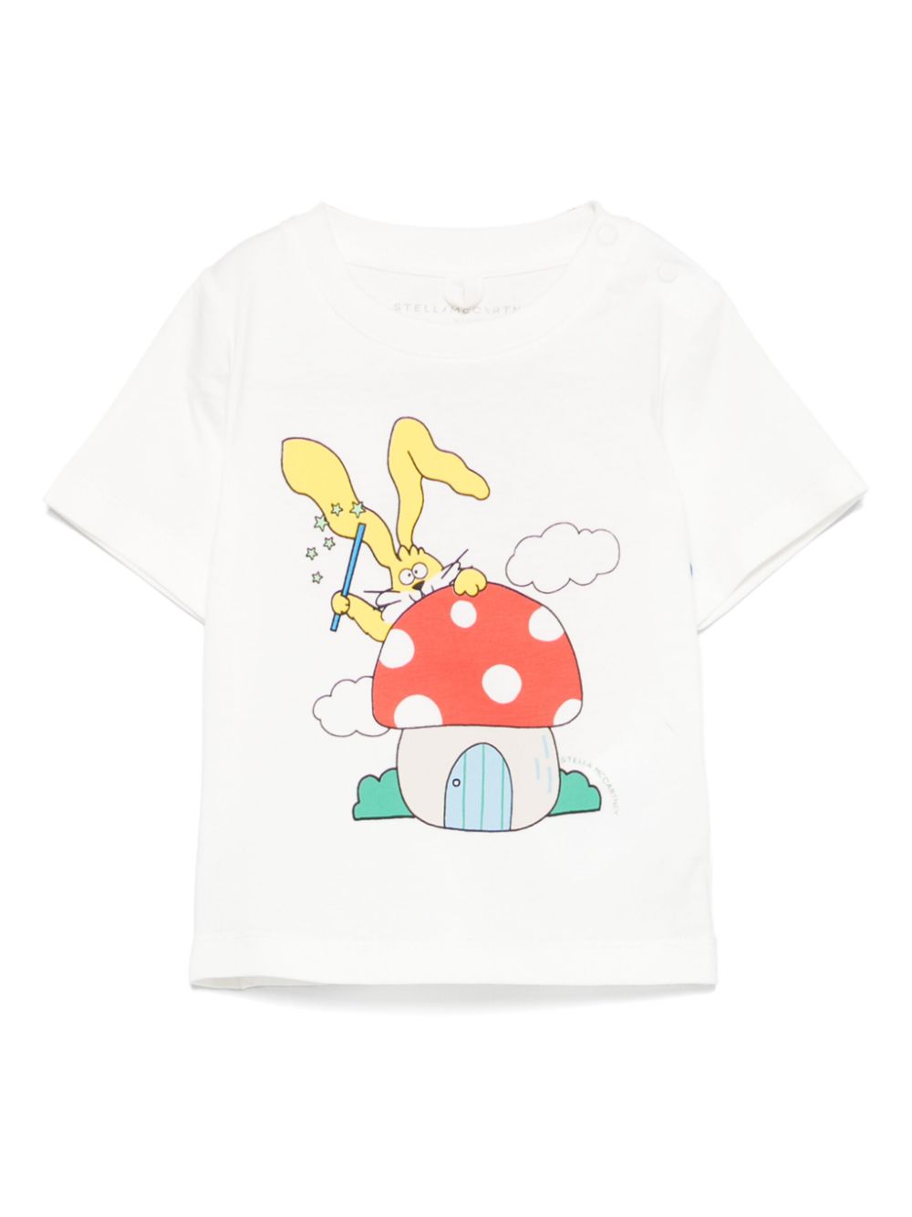 Stella McCartney Kids graphic-print T-shirt - White