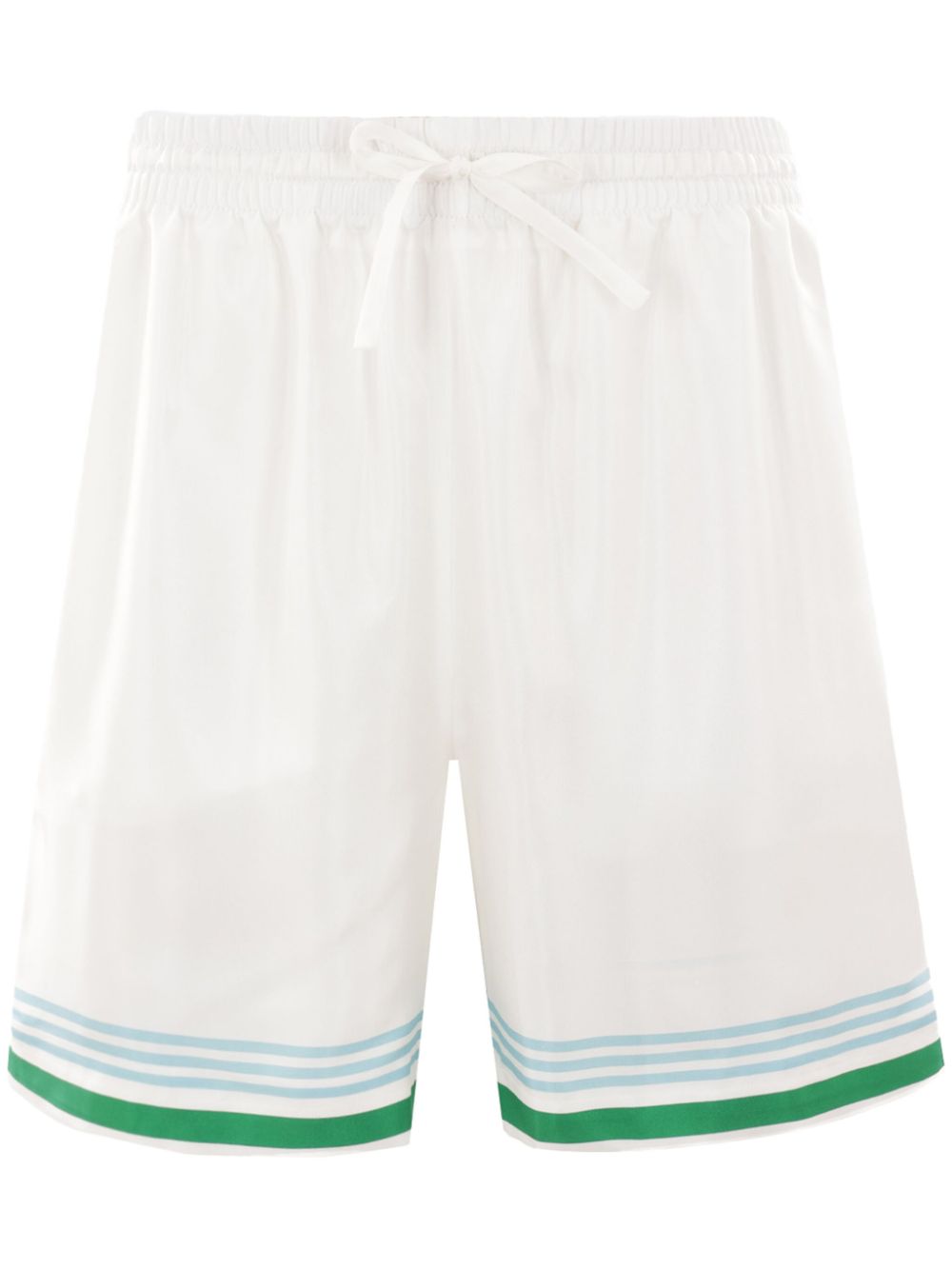 Casablanca Tennis Club Icon shorts Wit