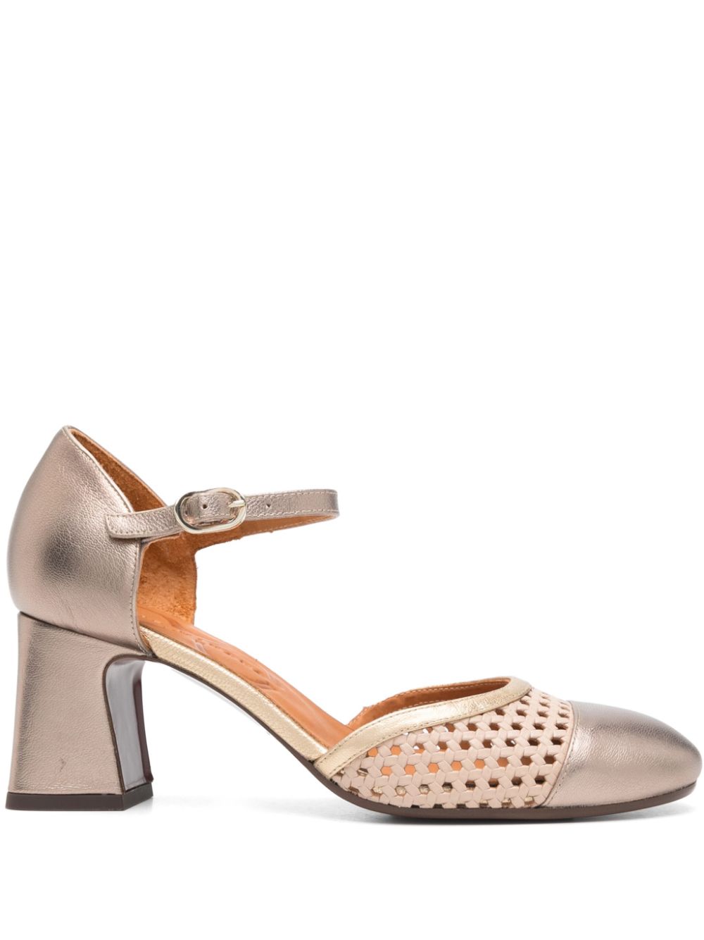 Chie Mihara 70 mm Fiza pumps Metallic